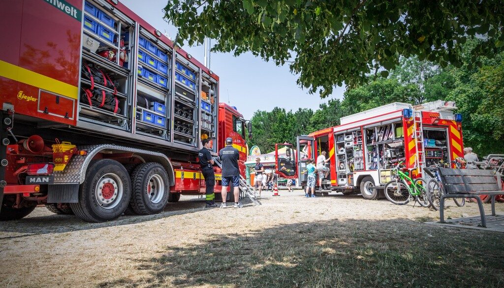 Fahrzeugausstellung am Bürgerfest